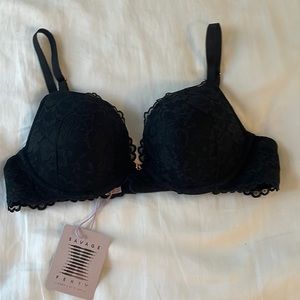 Savage x Fenton black lace bra